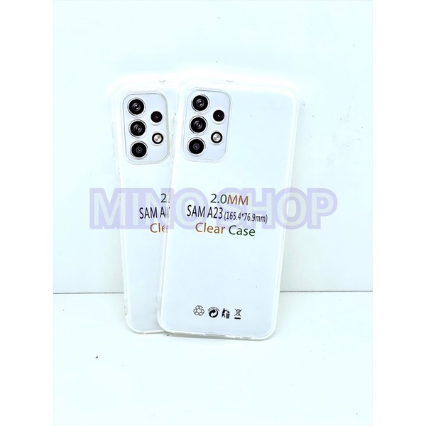 SOFTCASE TRANSPARAN SAMSUNG A23 PREMIUM CLEAR SOFTCASE