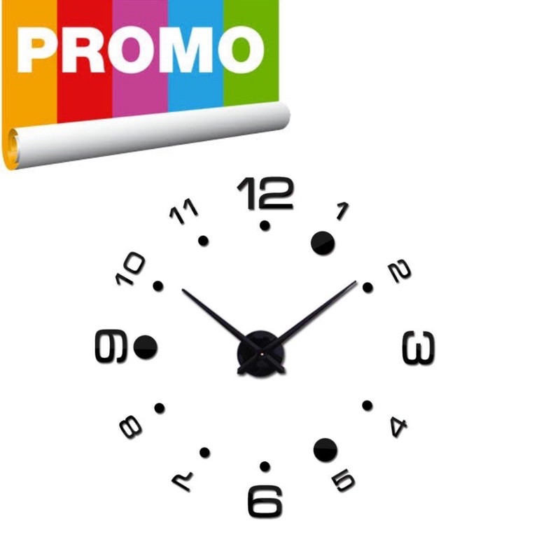 JAM DINDING MINIMALIS UKURAN BESAR