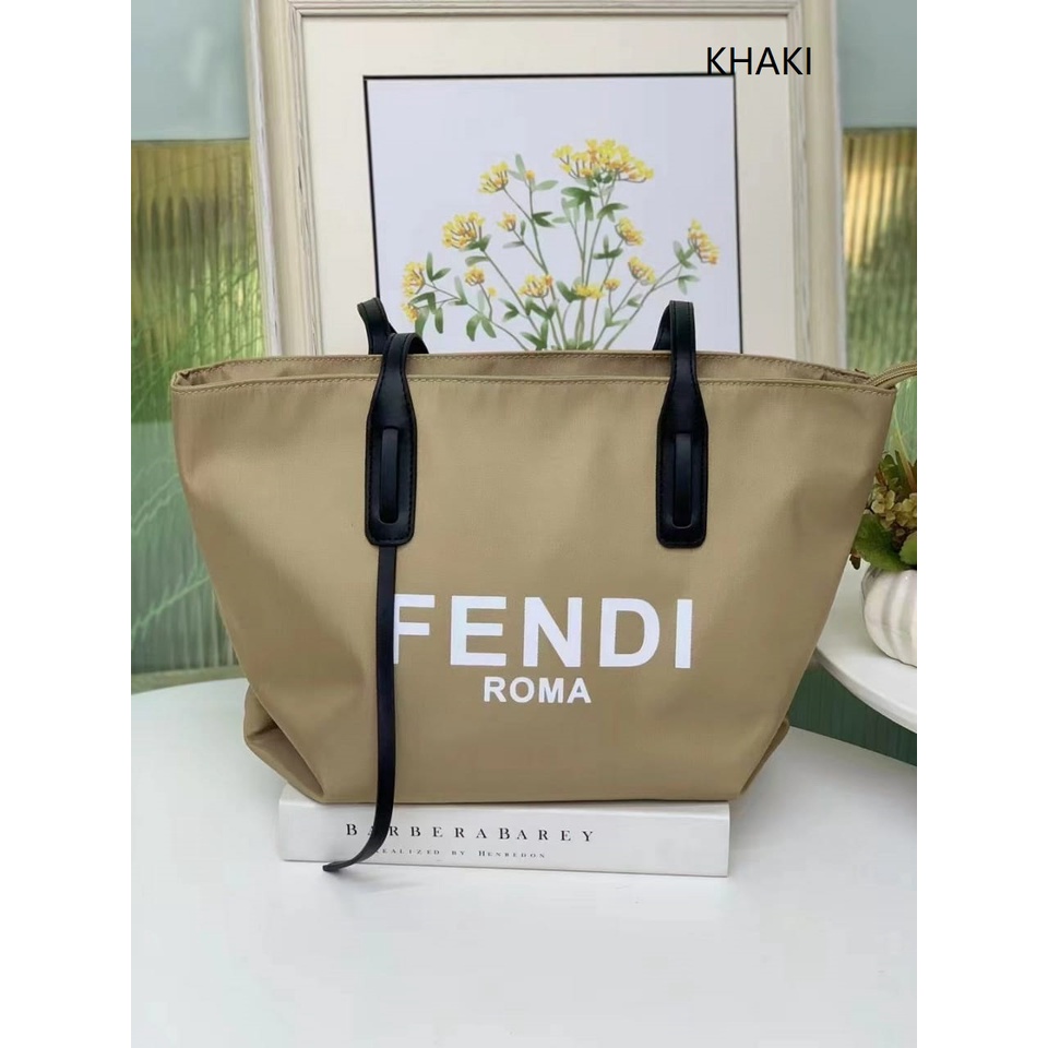 BJ62400 - BEIGE/BLACK/BROWN/KHAKI - TAS BAHU SHOULDERBAG NYLON WANITA FASHION IMPORT MODIS ELEGAN TERMURAH TERLARIS TERBARU BAGSTORE JAKARTA TAS BATAM ZC2400