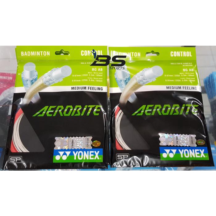 Senar Senar Raket Badminton Yonex Aerobite Ori Original 100%