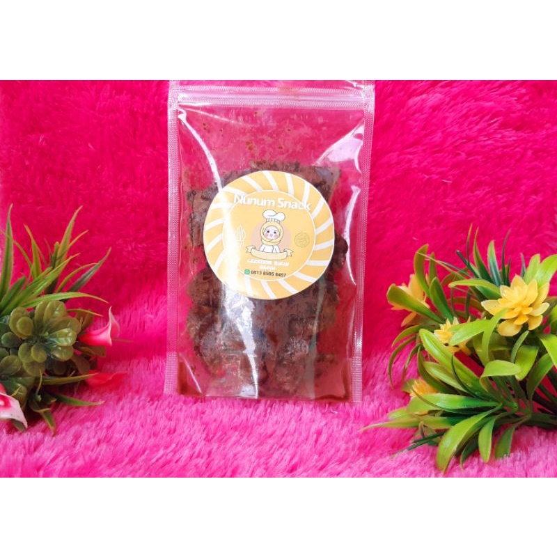 

kripik pisang coklat lumer by nunum snack