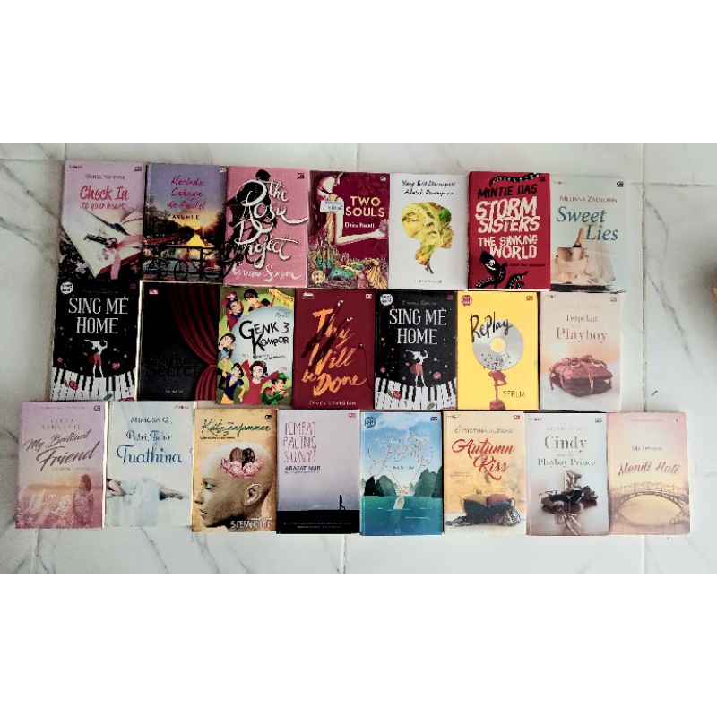 OBRAL BUKU NOVEL REMAJA | NOVEL DEWASA 05