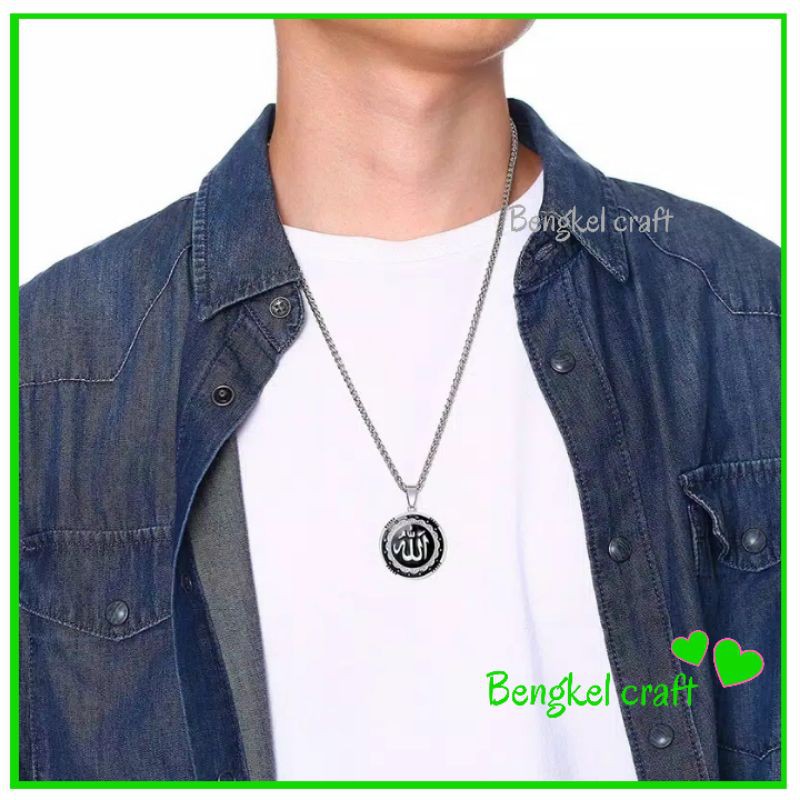 Kalung Lafalz Allah Untuk pria wanita muslim