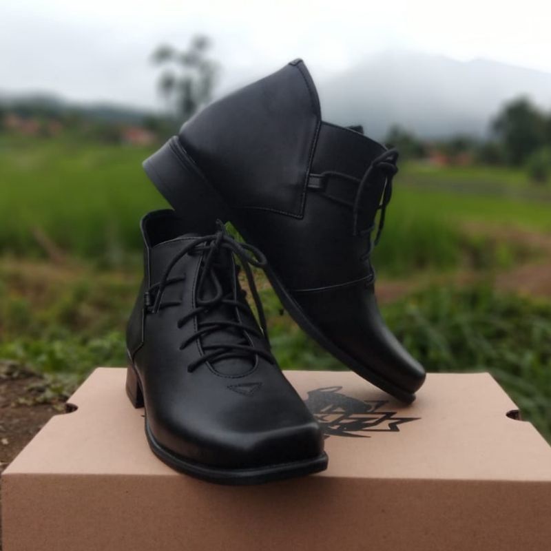 SEPATU PDH WANITA LIONIEX 03 KULIT SAPI ASLI SEPATU PDH DINAS KANTOR TNI POLRI SECURITY SATPAM