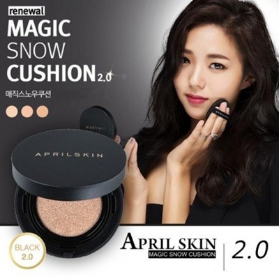 April Skin Magic Snow Cushion 2.0 Black original