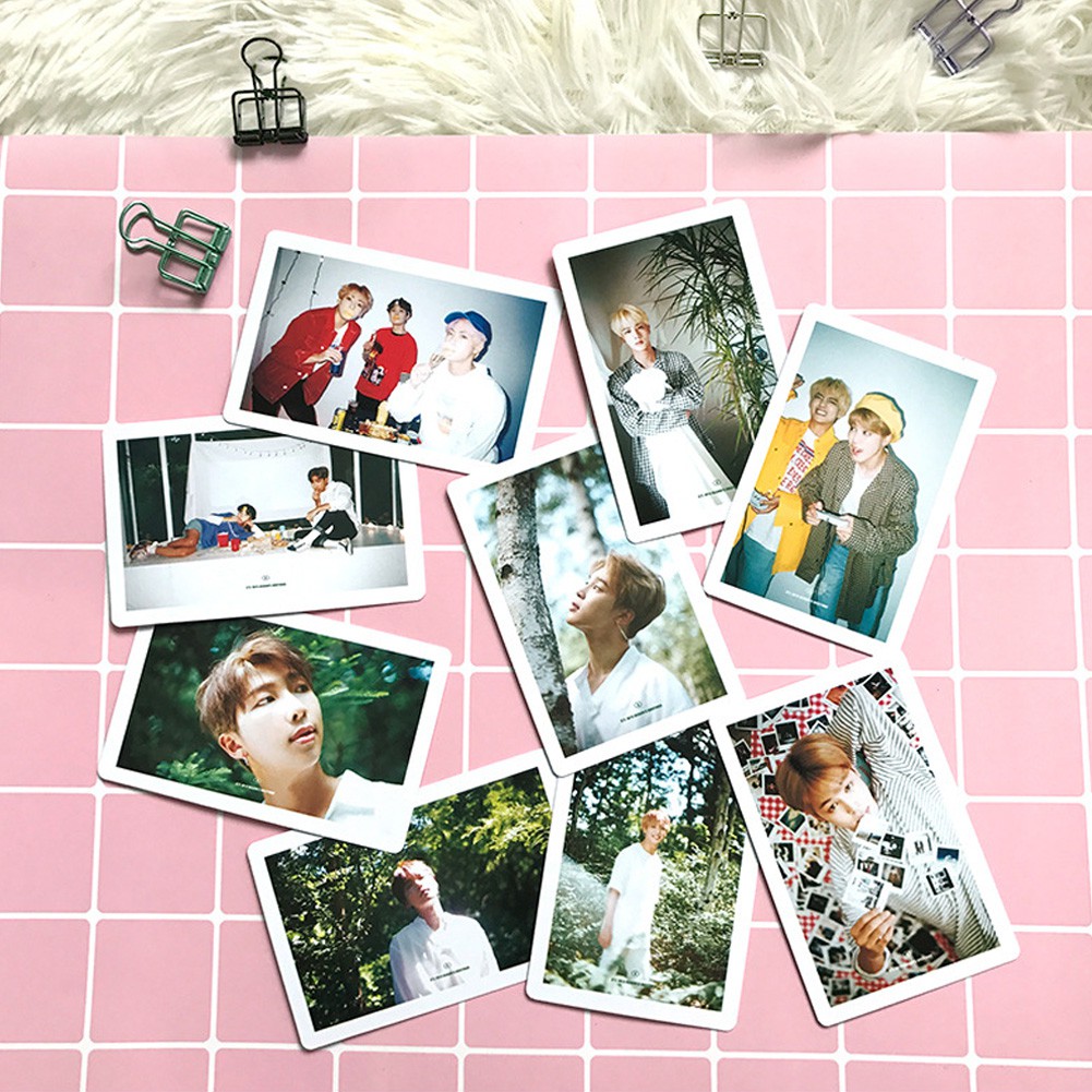 54pcs Kartu Lomo Foto Kpop Bts Bt21 Untuk Reparasi