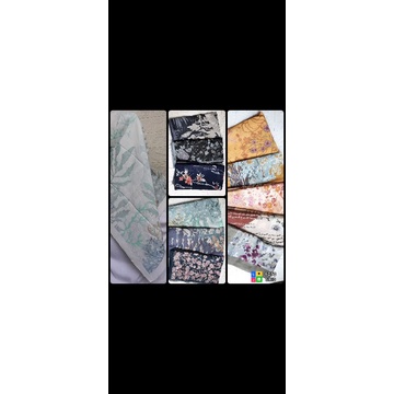 jilbab lasercut denai/ jilbab segiempat motif/ jilbab motif/ jilbab segiempat denay motif