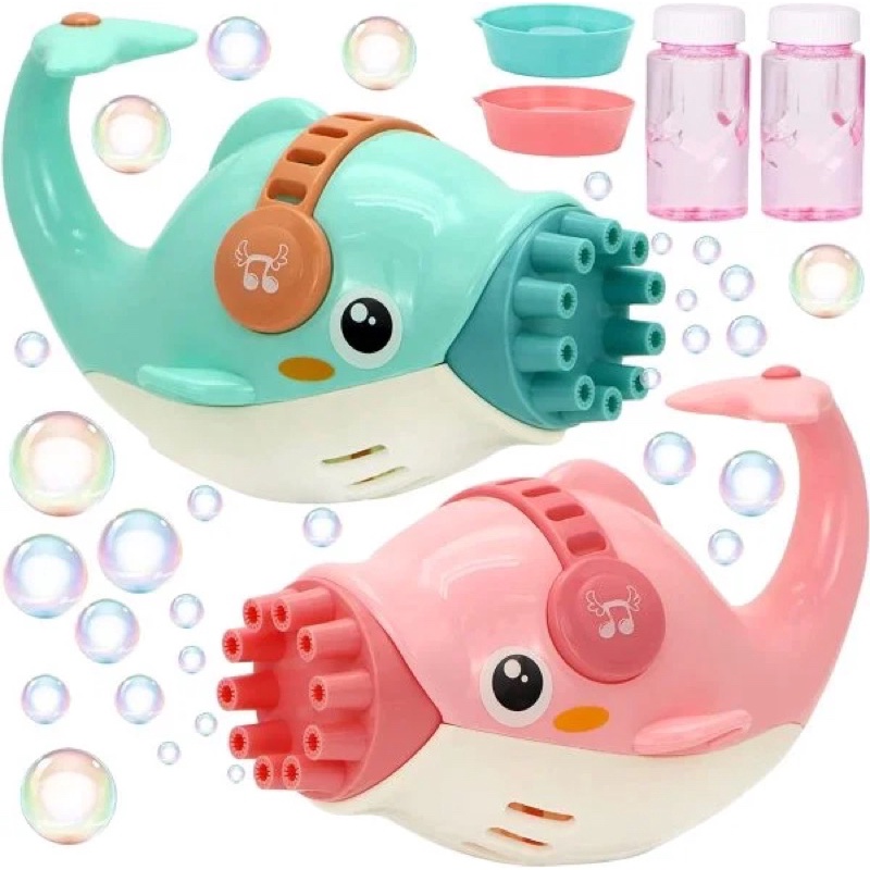 DOLPHIN GATLING BUBBLE GUN MACHINE 9959A