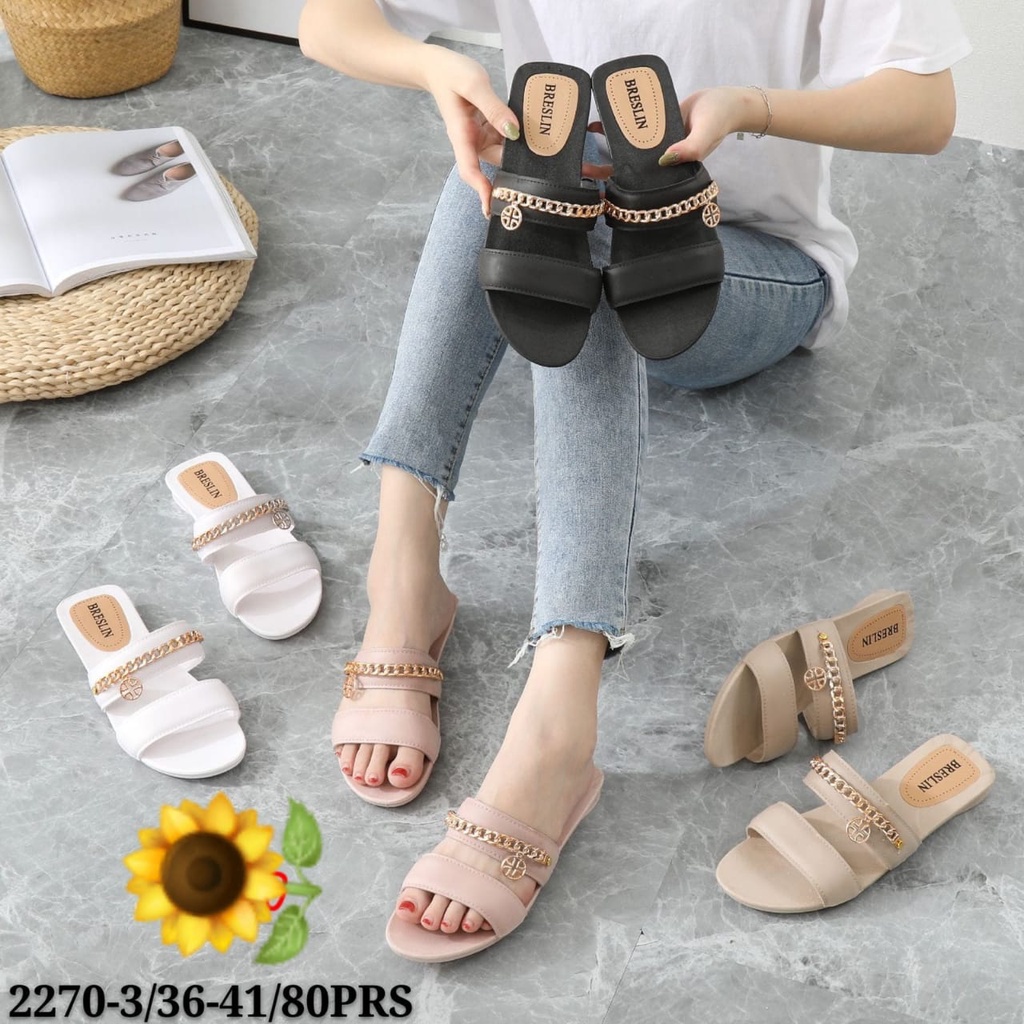 Sandal Karet Jelly Wedges Wanita import Model Terbaru Original Kekinian by AGUNG STYLE Balance 2270-3