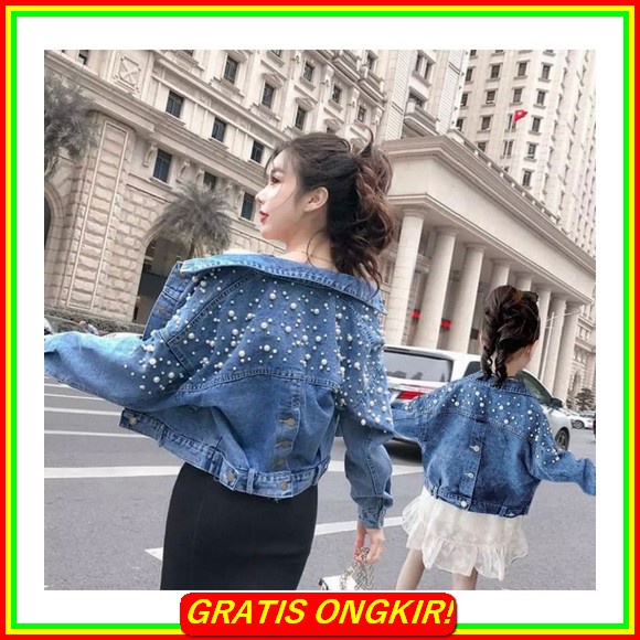 Fl3 Jacket Coach Jeans Gu Size Xl Vintage Casual Cowok Pria Cewek Wani Jaket Jeans Wanita Anak Dan D