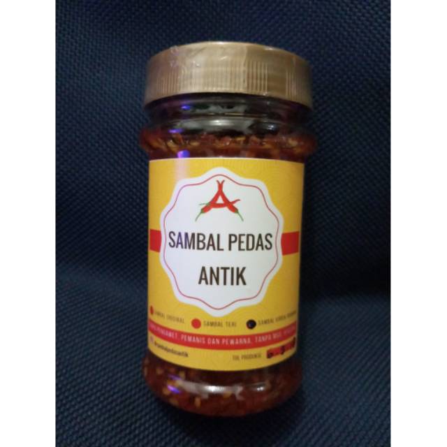 

Sambal Pedas Antik Teri/Bawang