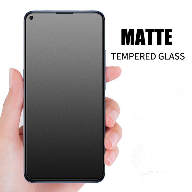 Matte Glass 9H Full Layar Oppo A33 A53 A53s A73 A93 A5 A9 2020 A32 A52 A72 A92 A92s