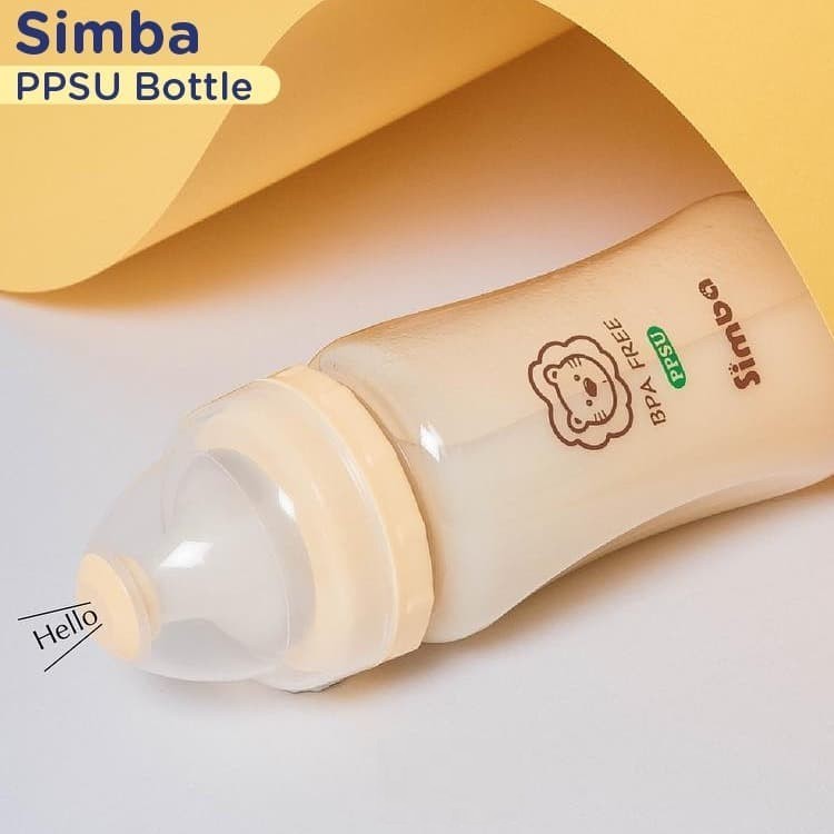 Simba PPSU Wide Neck Feeding Bottle 2x270ml