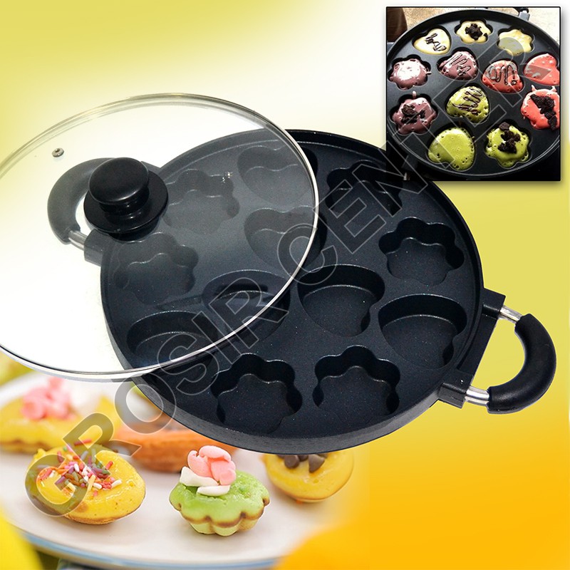 Cetakan Kue Cubit - Cetakan Kue - Snack Maker - Anti Lengket