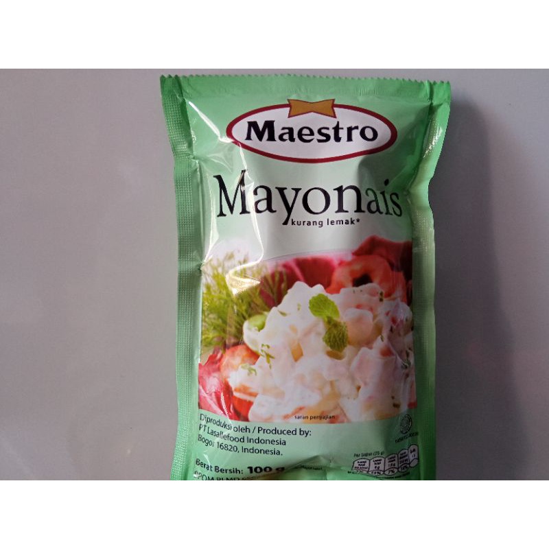

Mayonais/Mayones Maestro 100 gram