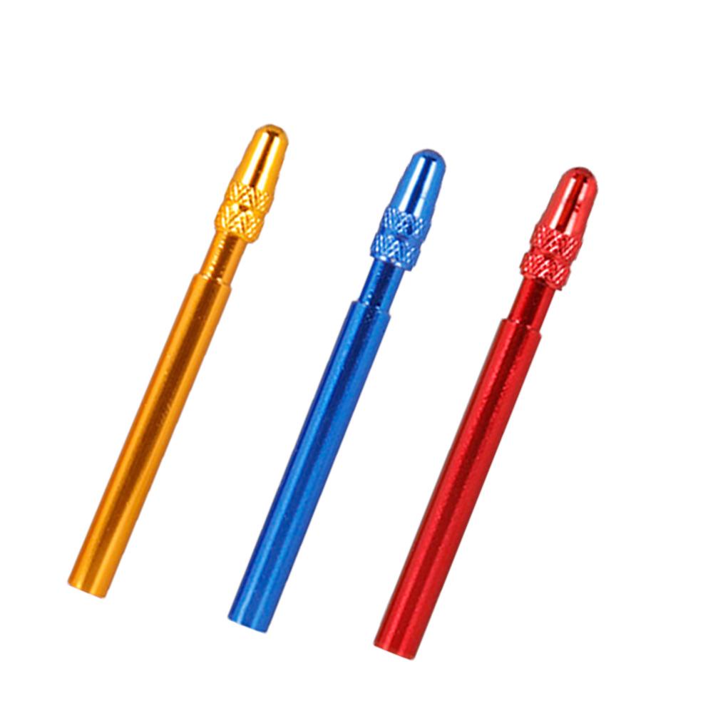 AUGUSTINA Valve Extender Sepeda Jalan 50mm 60mm Anodized CNC Aluminium Alloy F/V Valve Extension