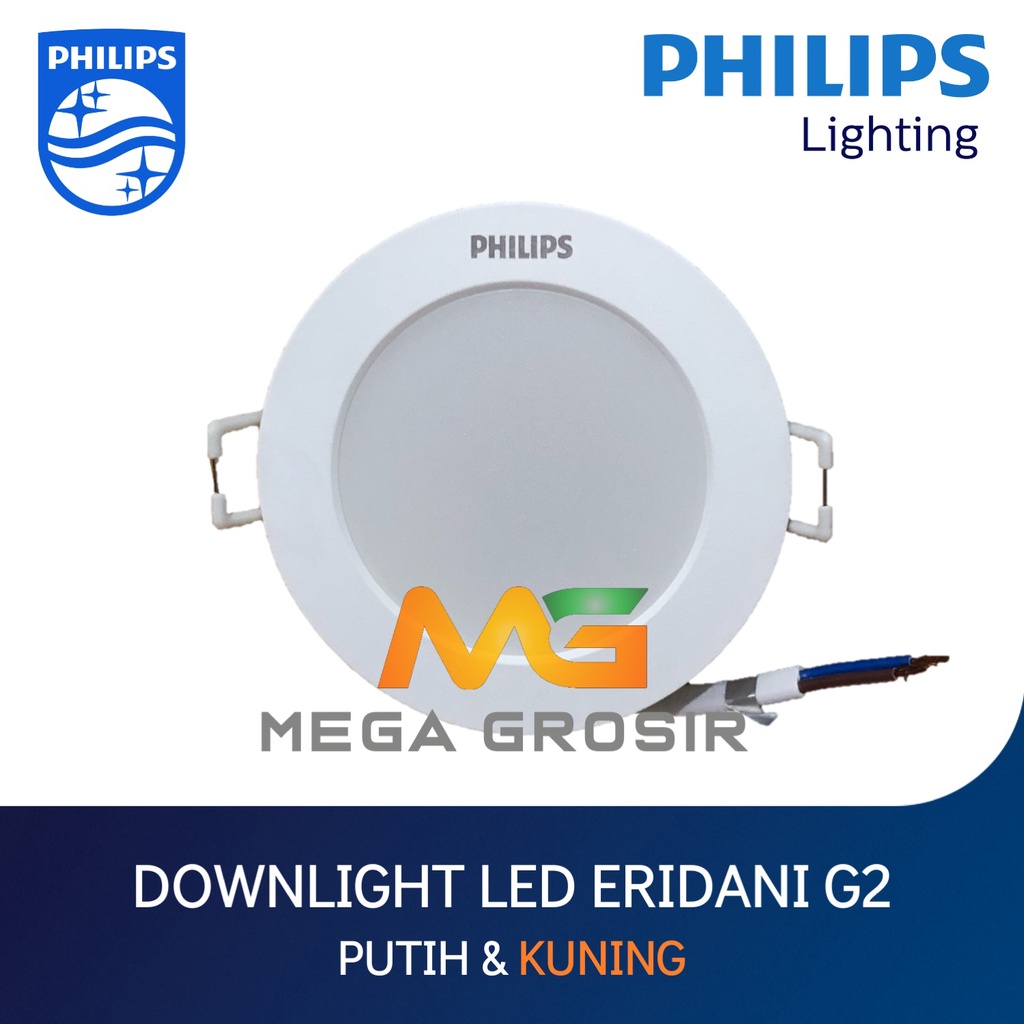 [ECER] Lampu Downlight LED PHILIPS Eridani 22W 22 W Watt - Ceiling Light DL190B 200 Plafon 22Watt