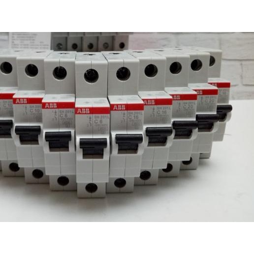 ❂ ABB MCB 4,5 kA 1 Pole 10A / 16A / 20A / 25A PENGAMAN LISTRIK 1PHASE - 2AMPERE/S191L ♢