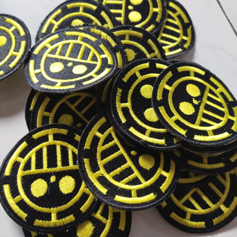 emblem patch bordir logo law