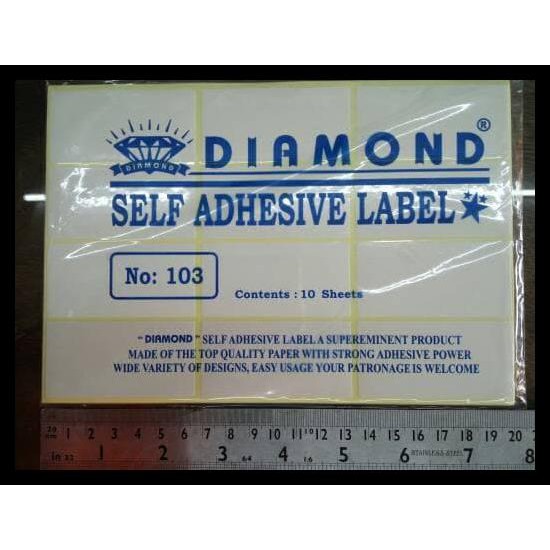 Hot Sale Label 103 Sticker Undangan 120 Labelpack 3 X 64 Cm Terjamin