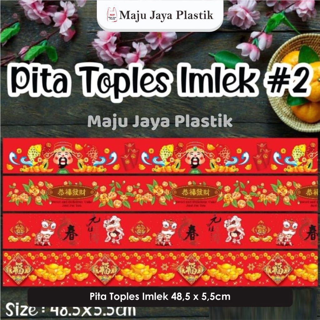 

(Min 10pcs) Paper Belt Imlek Paperbelt CNY Chinese New Year Sabuk Kertas Sleeve 48x5cm