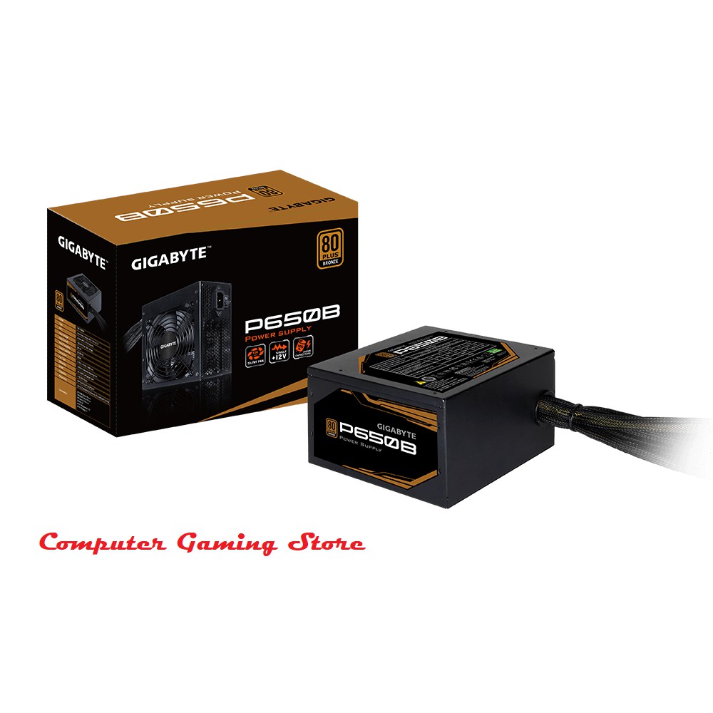 GIGABYTE P650B Power Supply 80+ Bronze