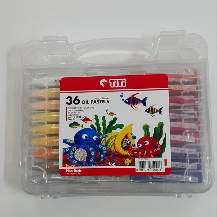 

CRAYON MINYAK TITI 36 WARNA OIL PASTEL | KRAYON | ATK