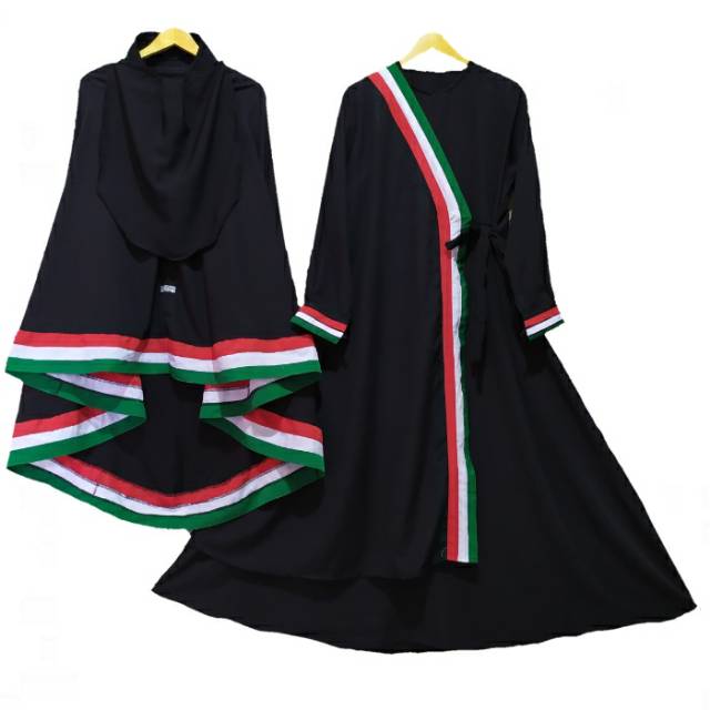 Gamis Set Cadar Palestina SERIES 2 READY BANYAK