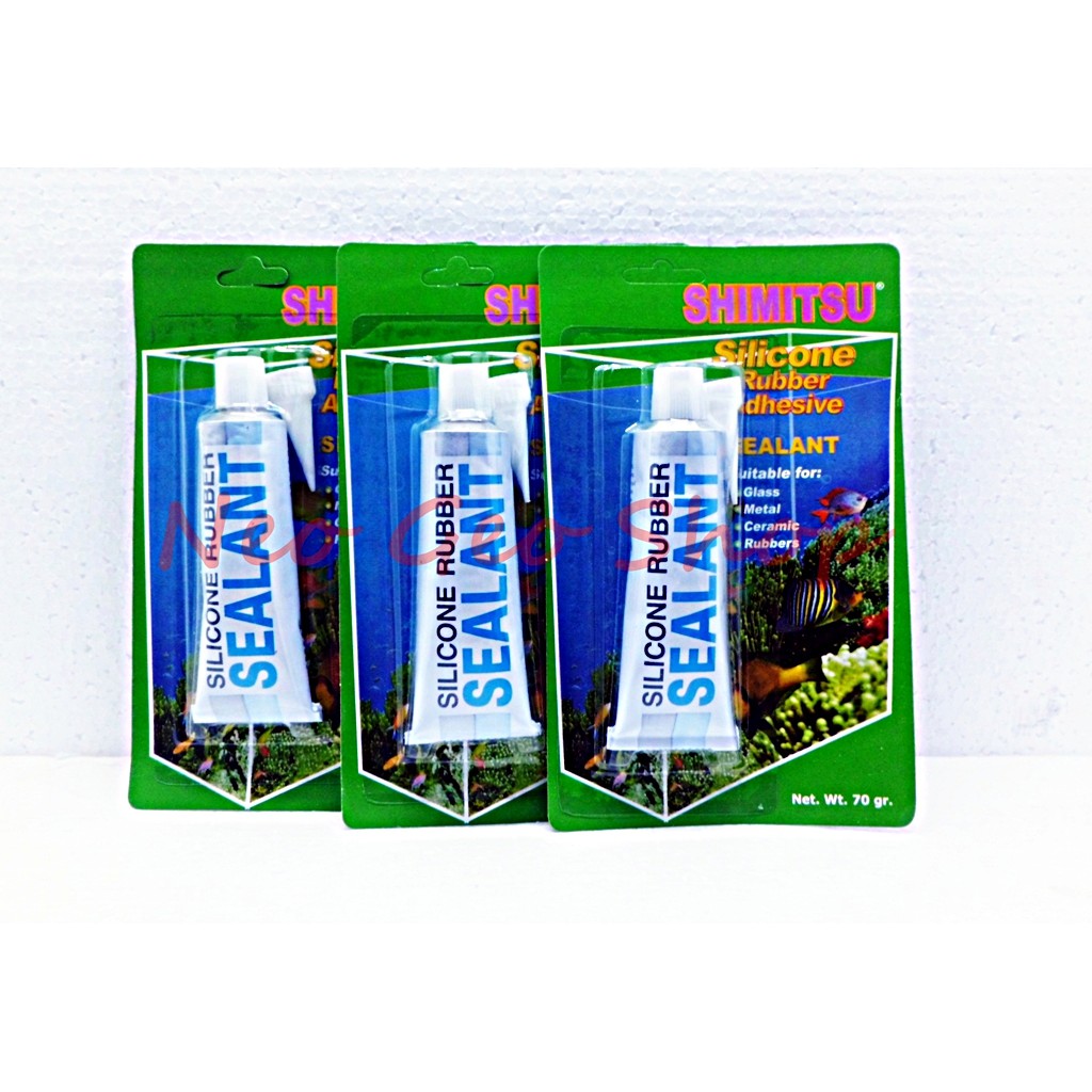 Lem Kaca 70gr Silikon silicon Sealant aquarium akuarium aquascape