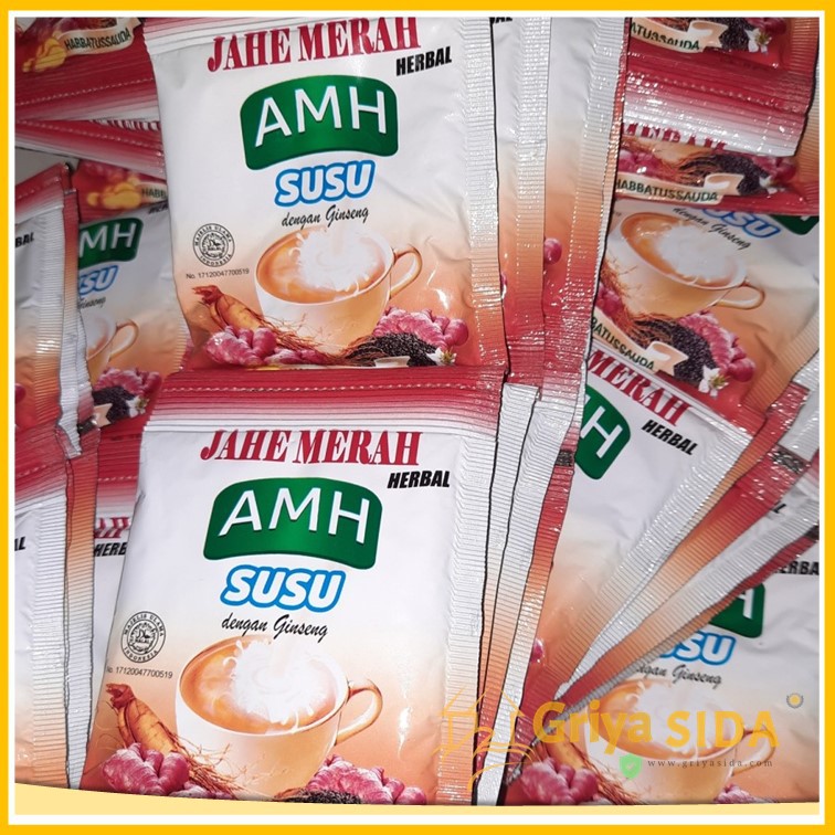 Jahe Merah AMH Susu Amanah Super AMH Susu Harga Grosir Minuman Traditional