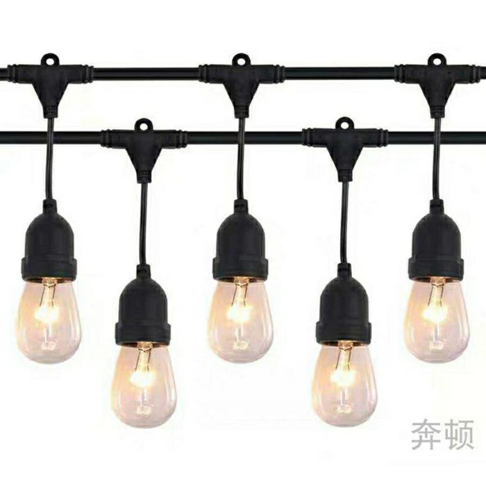 KABEL FITTING Gantung 50 / 100 Meter Lampu Cafe Dekorasi / FITING FILAMEN LED