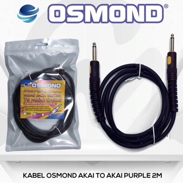 KABEL MIC  AKAI TO AKAI panjang 2METER OSMOND