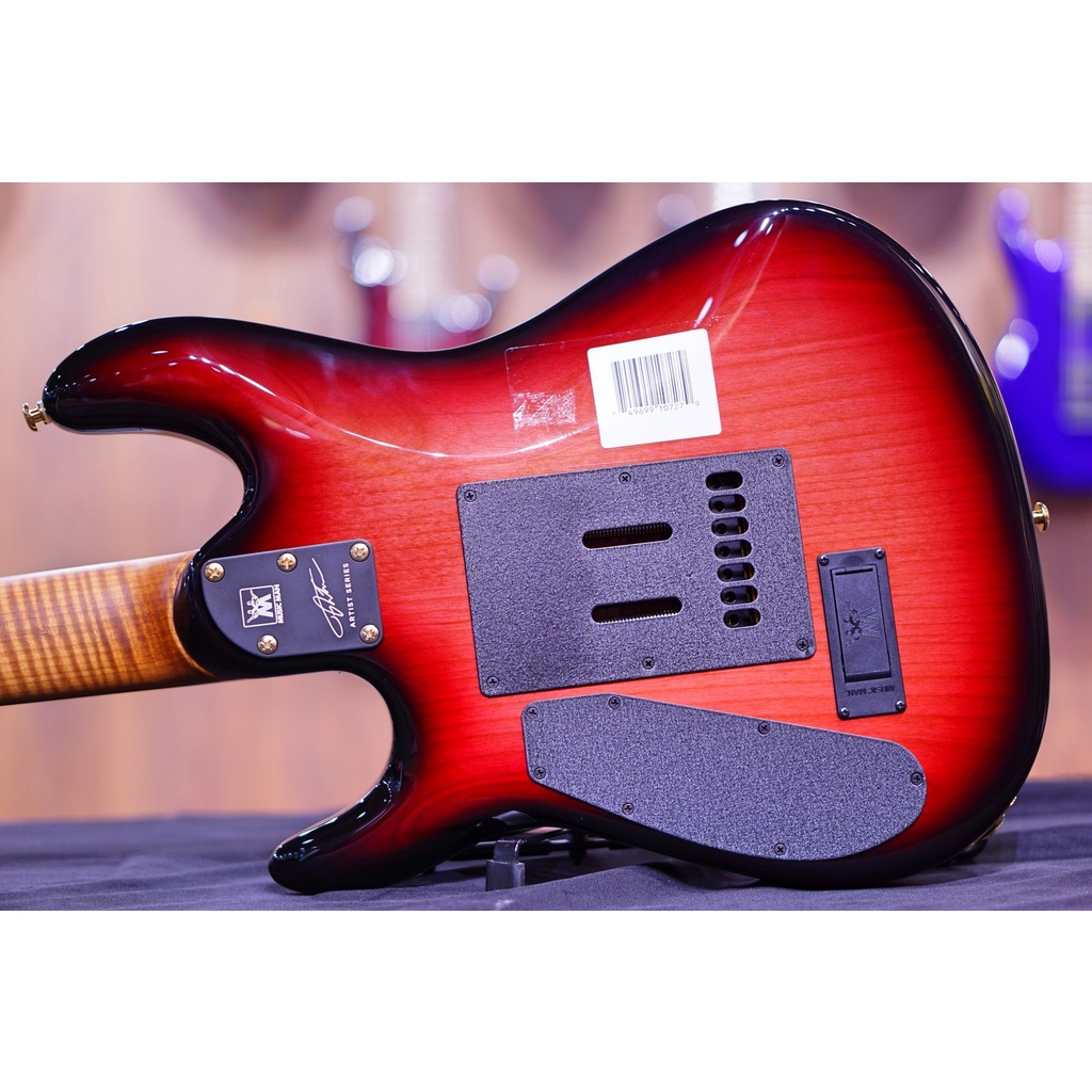 Ernie Ball Music man Cutlass HH Trem - 7 String - Jason Richardson - Rorschach Red - s06986