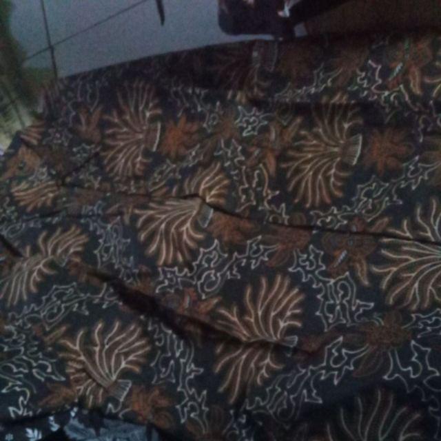 Size M L Xl Xxl Xxxl Bswart Batik Hrb026 Kenongo Hem Pendek Padi Pekalongan M L Xl Batik Pria Murahl