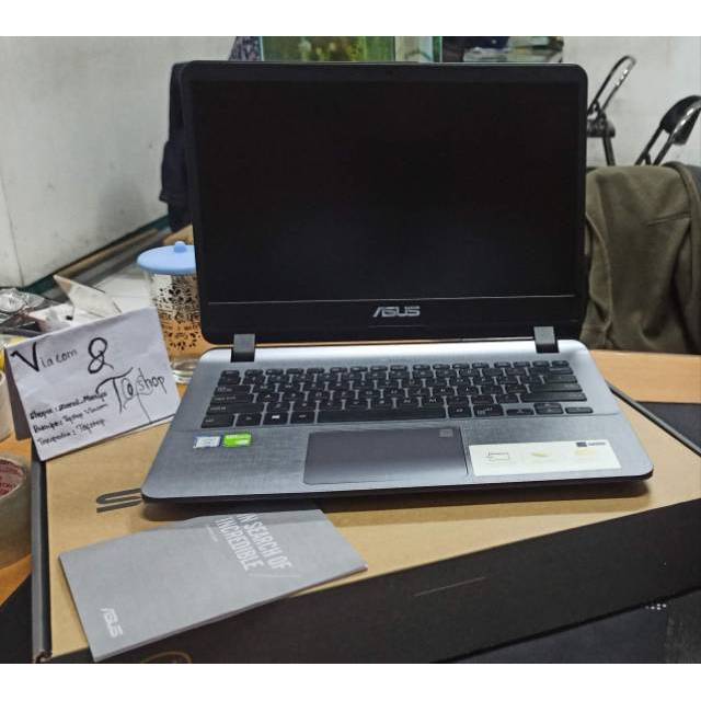 laptop Asus Vivobook A407U Core i3 Second Mulus Ram 4gb HDD 1tb