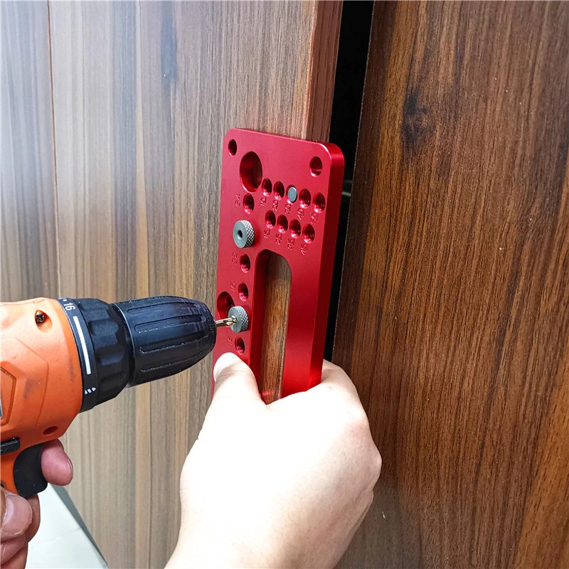 Woodworking tool,DIY Woodworking Drilling locator,Woodworking handle puncher
