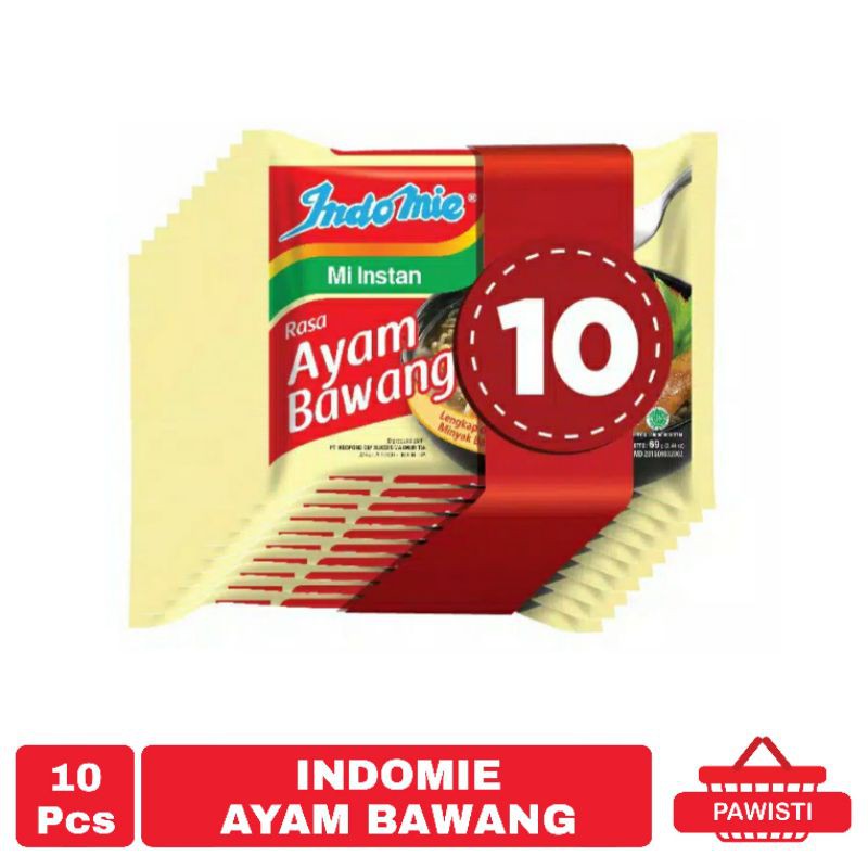 

10 PCS - INDOMIE KUAH AYAM BAWANG