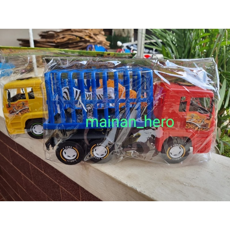 Mainan Anak Truck Animal Hewan OCT6117