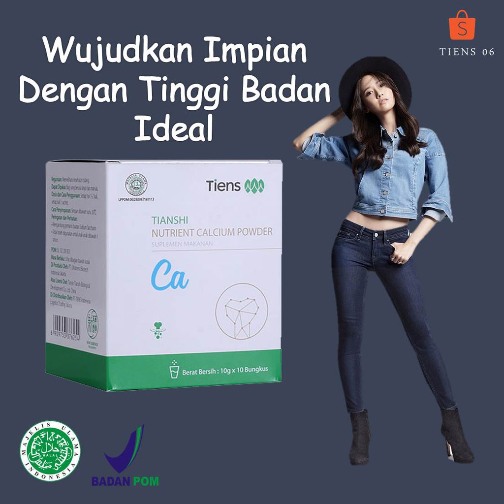 

Susu susu penambah tinggi badan Nutrient high calcium powder Susu Osteoporosis Kalsium Tiens NHCP