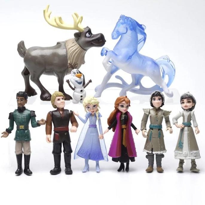 Frozen 2 Figure Dekorasi Mainan Disney Princess Frozen2 Movie 9