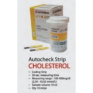 strip  kolesterol cholestrol AUTOCHECK /  stik refill AUTO CHECK