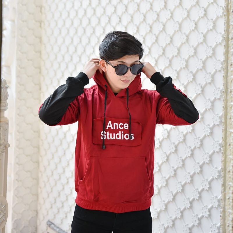 ANCE STUDIO HOODIE || SWEATER HOODIE PRIA COMBI #AN