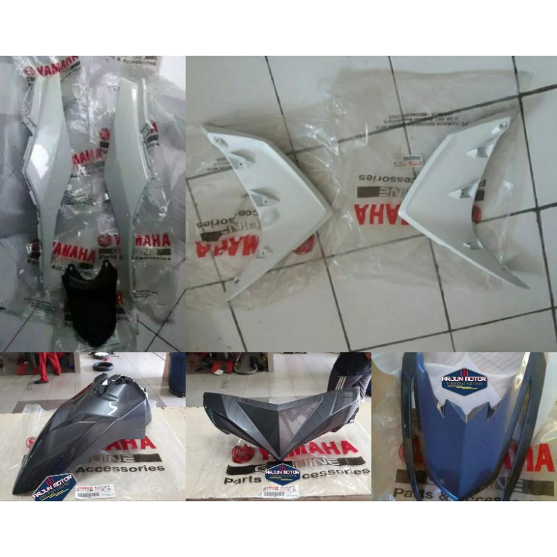 PAKET BODY HALUS MIO M3 125 ABU PUTIH ORIGINAL YAMAHA