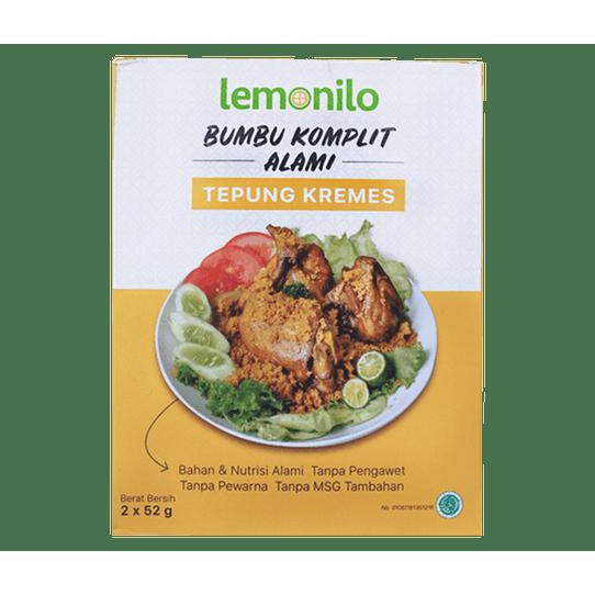 

SPECIAL!! Lemonilo Bumbu Komplit Alami Tepung Kremes 104 gr