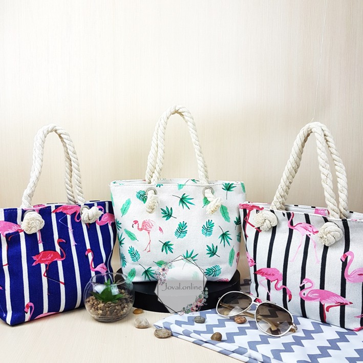TOTE BAG KANVAS KECIL / TAS TOTE WANITA
