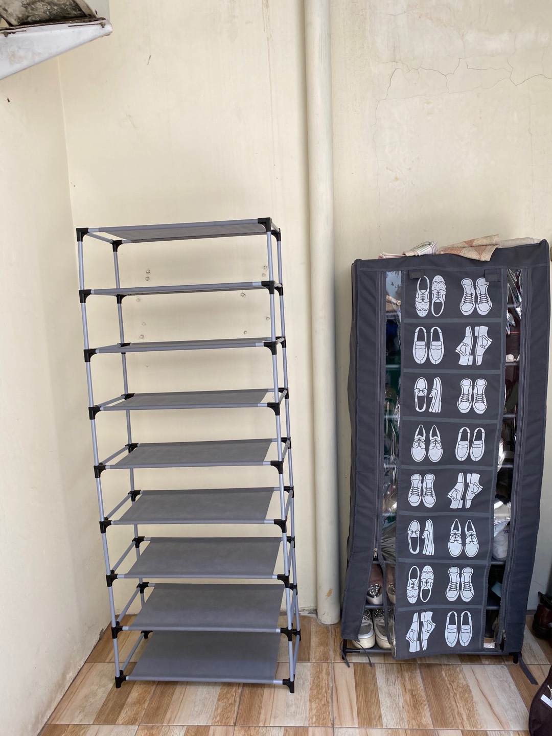 Rak Sepatu 10 Tingkat 9 Susun Ninebox [termurah]