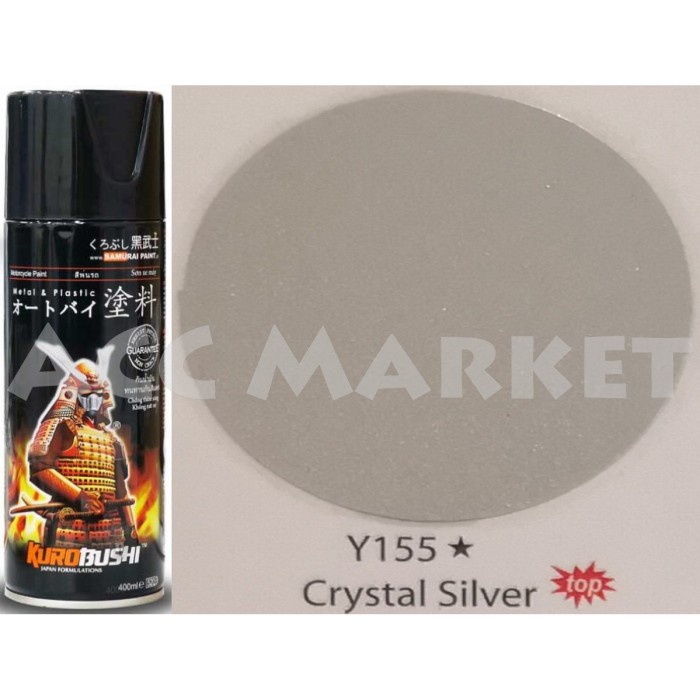 Pilox Samurai Pilok Pylox Perak Crystal Silver Y155