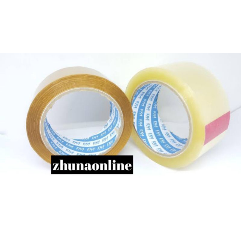 

Lakban OPP Isolasi TEBAL EKA TAPE 45mm DAIMARU Lem Kuat Packing Online