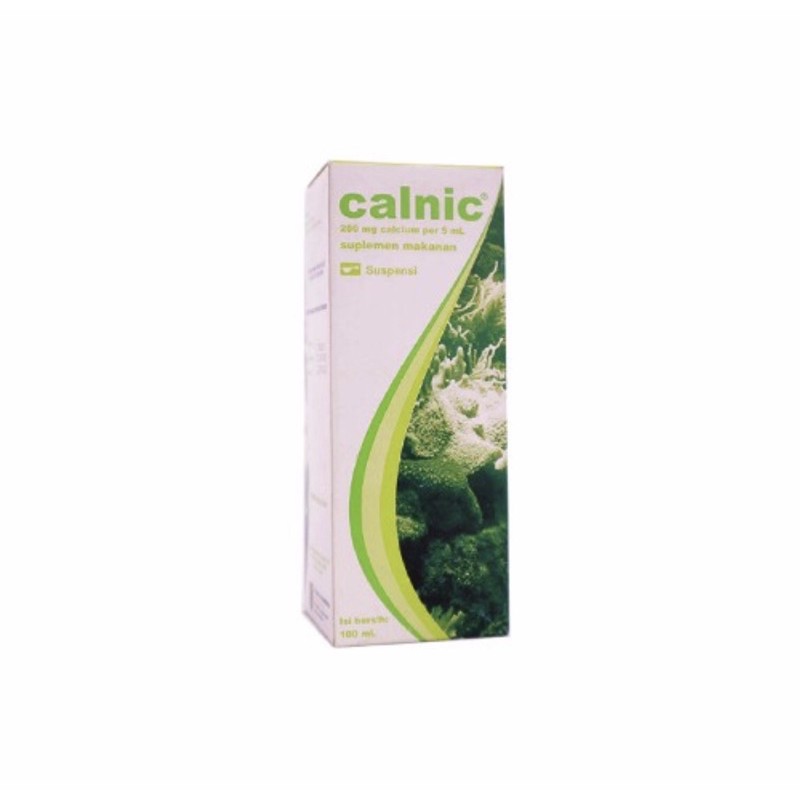 Calnic sirup 100 ml ( suplemen calcium menjaga kesehatan tulang )