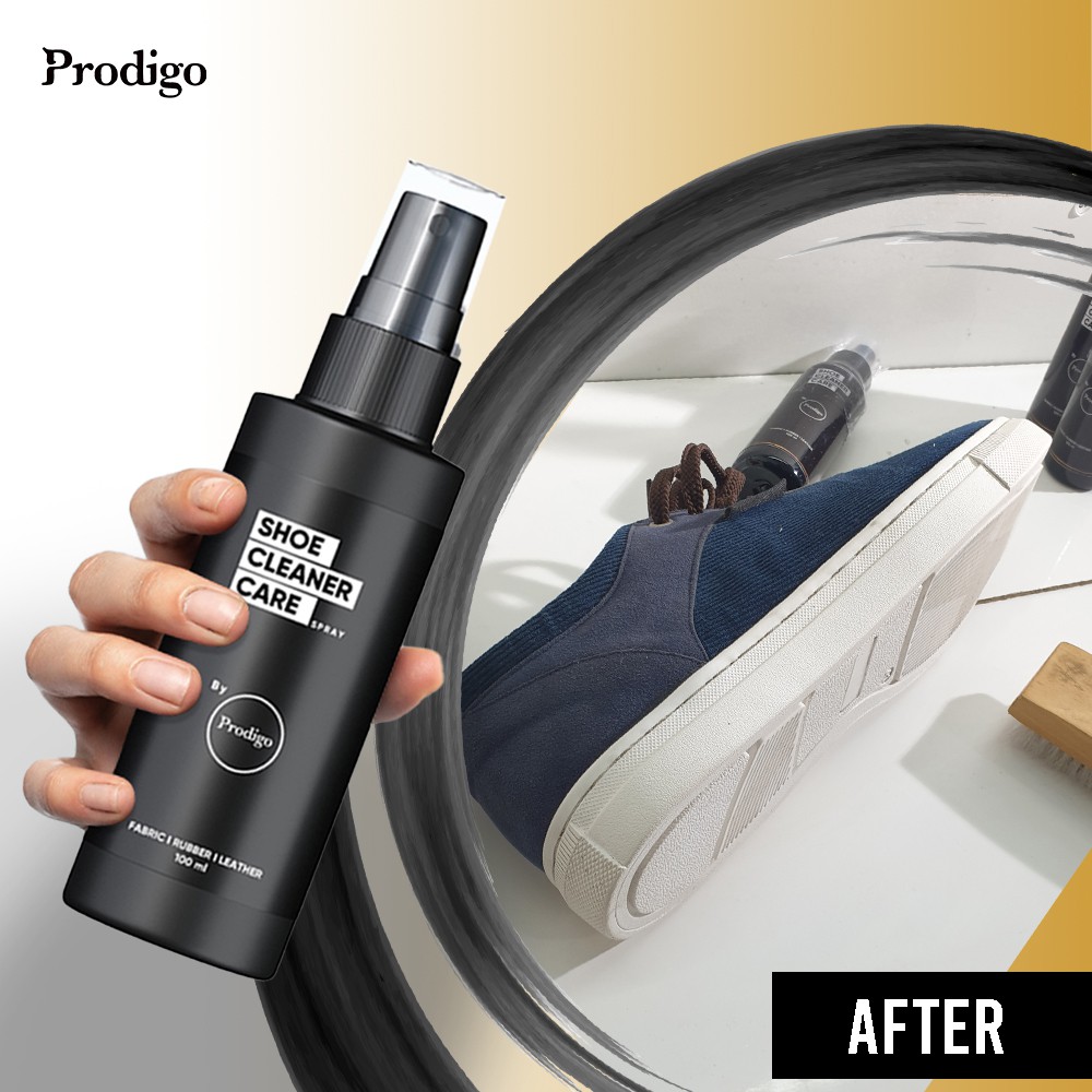 Prodigo - Shoe cleaner Care Pembersih 100ml dan Pengharum Sepatu 60ml-3